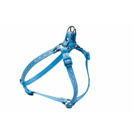 PROFIZOO Kšírky koženka, VLNKY č.1 modrá