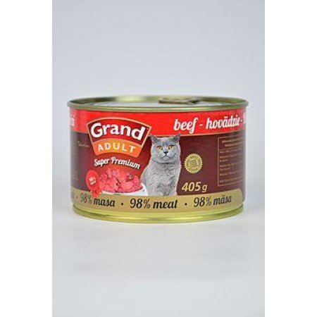 GRAND Hovězí - CAT 405 g