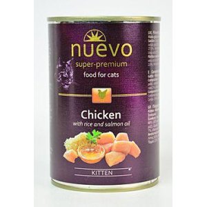 Nuevo kotě kuře konz. 400g