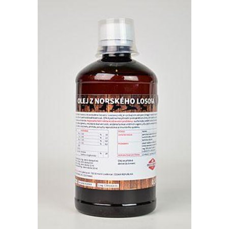 Lososový olej 100% pes 500ml