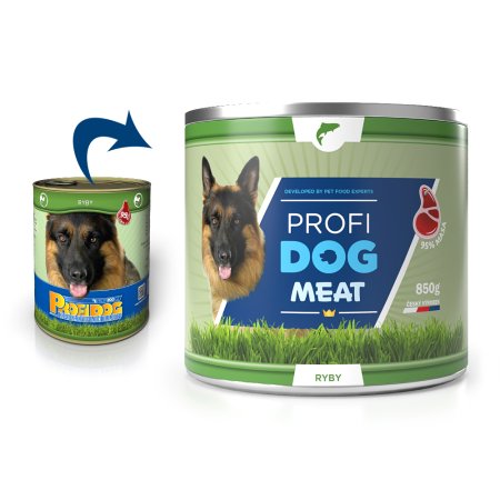 PROFIDOG konzerva ryby 850g