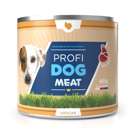 PROFIDOG konzerva krocan 850g