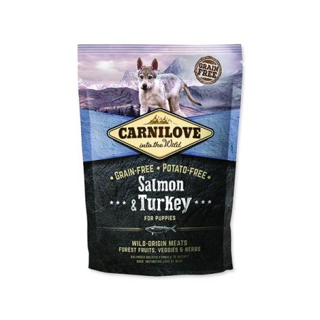 Carnilove Dog Salmon & Turkey for Puppies 1,5kg