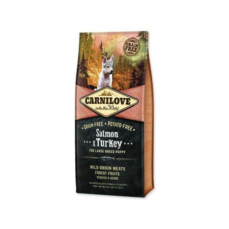 Carnilove Dog Salmon & Turkey for Large Breed Puppies 12kg
