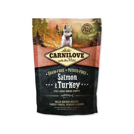 Carnilove Dog Salmon & Turkey for Large Breed Puppies 1,5kg
