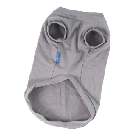 PROFIZOO Mikina bavlněná lebka šedá - XS