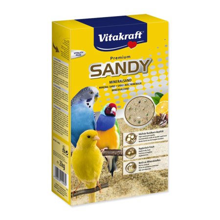 Písek VITAKRAFT Sandy pro malé papoušky 2kg