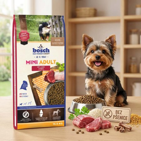 Bosch Mini Adult Lamb & Rice 15 kg