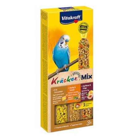 Kracker Sittich Honey+Egg Fruit 3ks