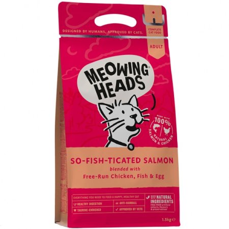 MEOWING HEADS So-fish-ticated Salmon 1,5kg