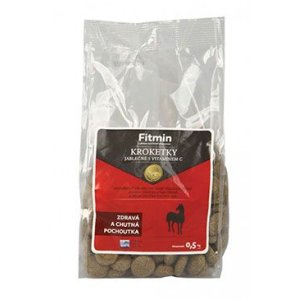 Fitmin Kroketky jablečné s vitamínem C 0,5 kg