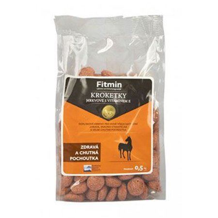 Fitmin Kroketky mrkvové s vitamínem E 0,5 kg