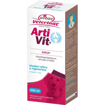 VITAR Veterinae Artivit Sirup 200 ml