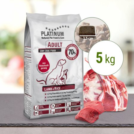 PLATINUM Lamb & Rice 5 kg