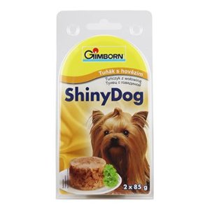 Gimborn konz. ShinyDog tuňák/hovězí 2x85g