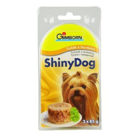 Gimborn konz. ShinyDog tuňák/hovězí 2x85g