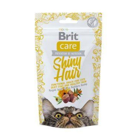 Brit Care Cat Snack Shiny Hair 50g