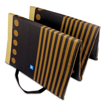 PROFIZOO Skládací Plážové Molitanové Lehátko 130cm zeleno-hnědá (bav)