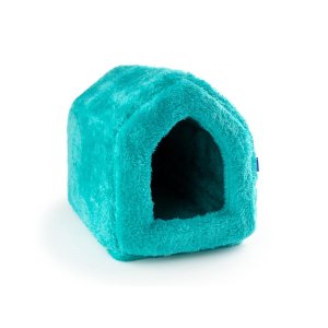 PROFIZOO Pelech Domek 35cm tyrkysová (Plys)