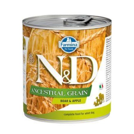 N&D DOG LOW GRAIN Adult Boar & Apple 285g