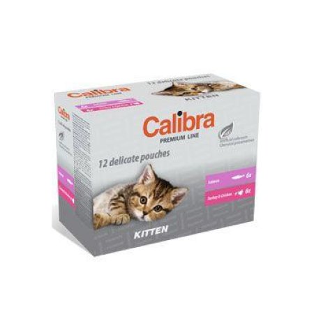 Calibra Cat kapsa Premium Kitten multipack 12x100g