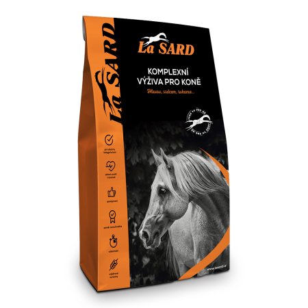 Krmivo koně LaSARD Hifi Gastric Probio 20kg