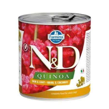 N&D DOG QUINOA Adult Quail & Coconut 285g