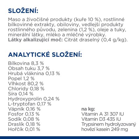 Hill’s PD Stew c/d Stress Péče o močový systém pro kočky 82 g