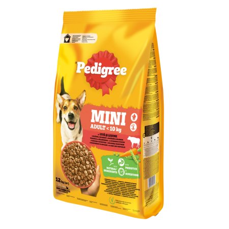 PEDIGREE granule Mini Adult hovězí se zeleninou 12kg
