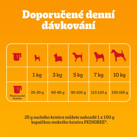 PEDIGREE granule Mini Adult hovězí se zeleninou 12kg