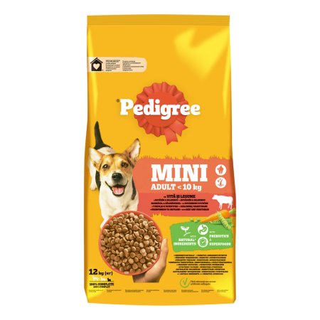 PEDIGREE granule Mini Adult hovězí se zeleninou 12kg