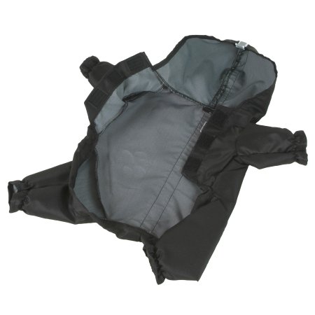 PROFIZOO Kombinéza lehká šusťáková reflex černá - S