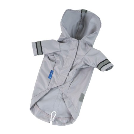 PROFIZOO Bunda lehká šusťáková reflex šedá - XXL