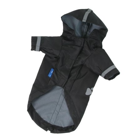 PROFIZOO Bunda lehká šusťáková reflex černá - XS