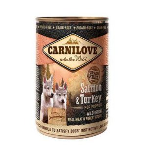 Carnilove Wild Meat Salmon & Turkey for Puppies 400g