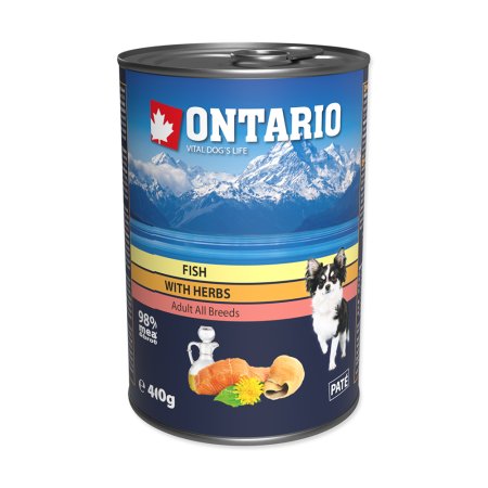 Konzerva ONTARIO mini multi fish and salmon oil 400g