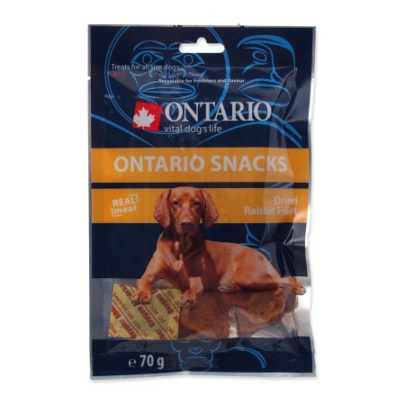 Snack ONTARIO dry rabbit fillet 70g