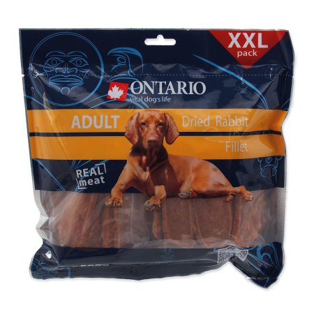 Snack ONTARIO dry rabbit fillet 500g