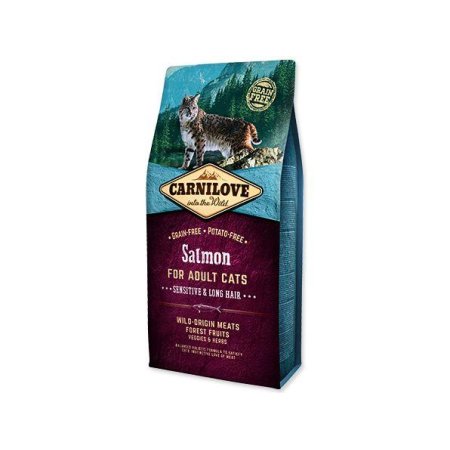 Carnilove Cat Salmon for Adult Sensitiv & LH 6kg