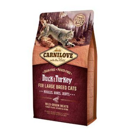 Carnilove Cat LB Duck&Turkey Muscles,Bones,Joints 2kg