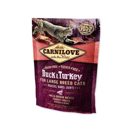 Carnilove Cat LB Duck&Turkey Muscles,Bones,Joints 400g