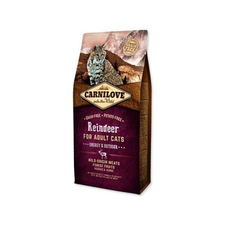 Carnilove Cat Reindeer for Adult Energy & Outdoor 6kg