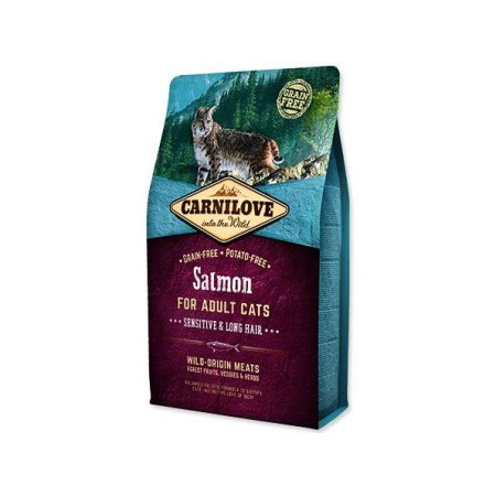 Carnilove Cat Salmon for Adult Sensitiv & LH 2kg
