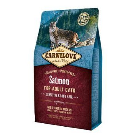 Carnilove Cat Salmon for Adult Sensitiv & LH 2kg