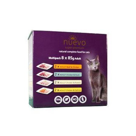 Nuevo kočka kapsa Adult Multipack 8x85g