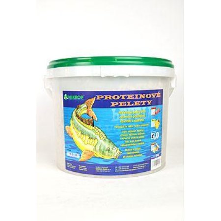 Proteinové pelety pro kapry granule 6mm 5kg Jahoda