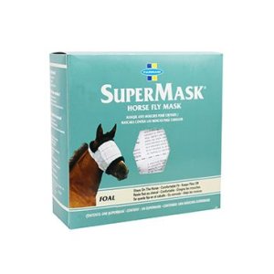 FARNAM Supermask II bez uší vel. FOAL/PONNY šedo-černá