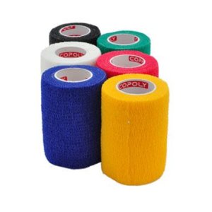 Obinadlo elast. CoPoly 7,5cm x 4,6m barevný MIX 12ks