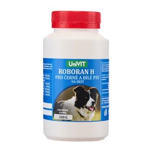 Roboran H pro psy Černé a Bílé plv 200g