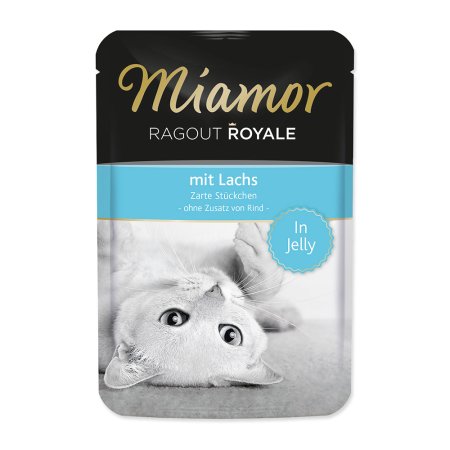 Kapsička MIAMOR Ragout Royale losos v želé 100g